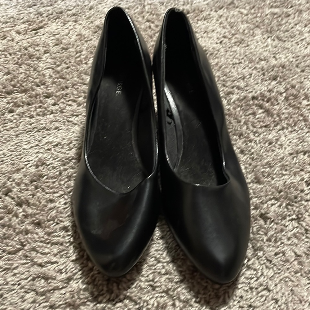 Black high heels